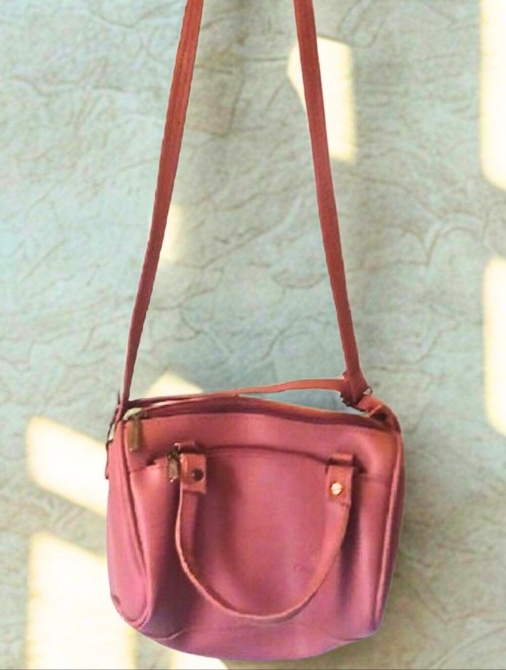 LAST CHANCE! NWOT NEW Shifa Cherry Pink Crossbody Bag